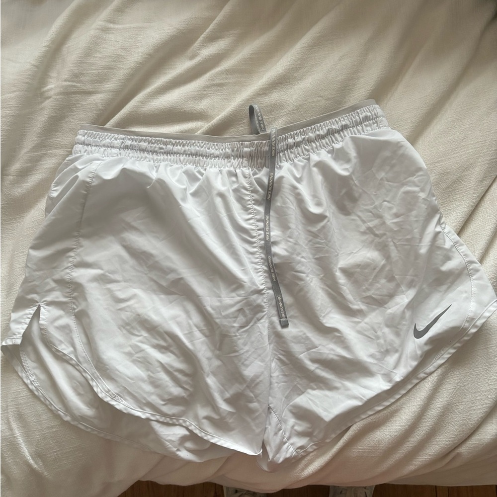 Nike Women's Athletic White Shorts